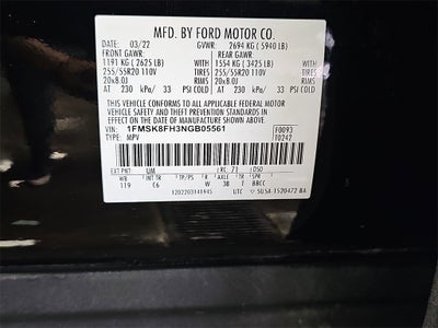 2022 Ford Explorer Limited