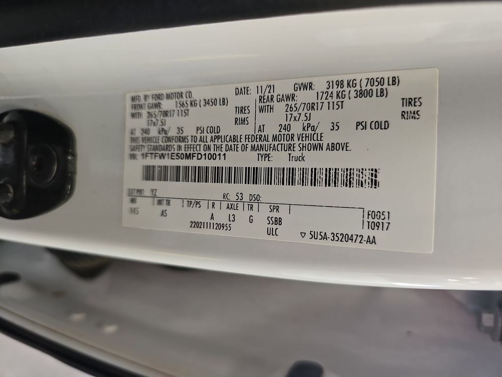 2021 Ford F-150 XL