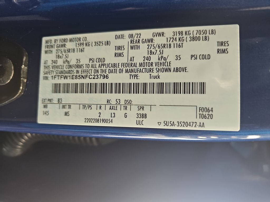 2022 Ford F-150 XLT