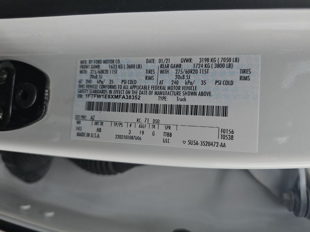 2021 Ford F-150 Lariat