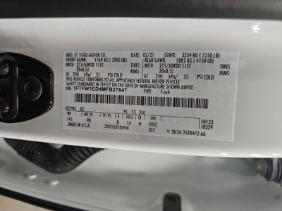 2021 Ford F-150 Platinum