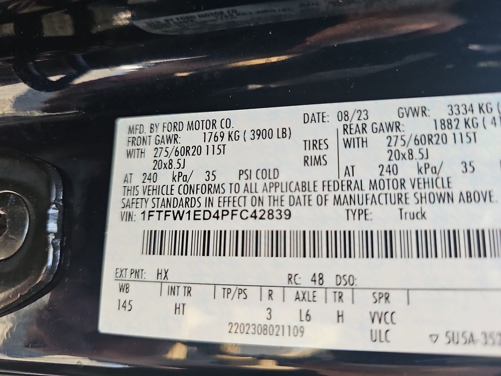 2023 Ford F-150 Lariat