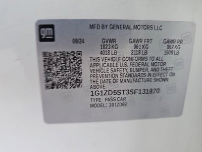 2025 Chevrolet Malibu LT 1LT