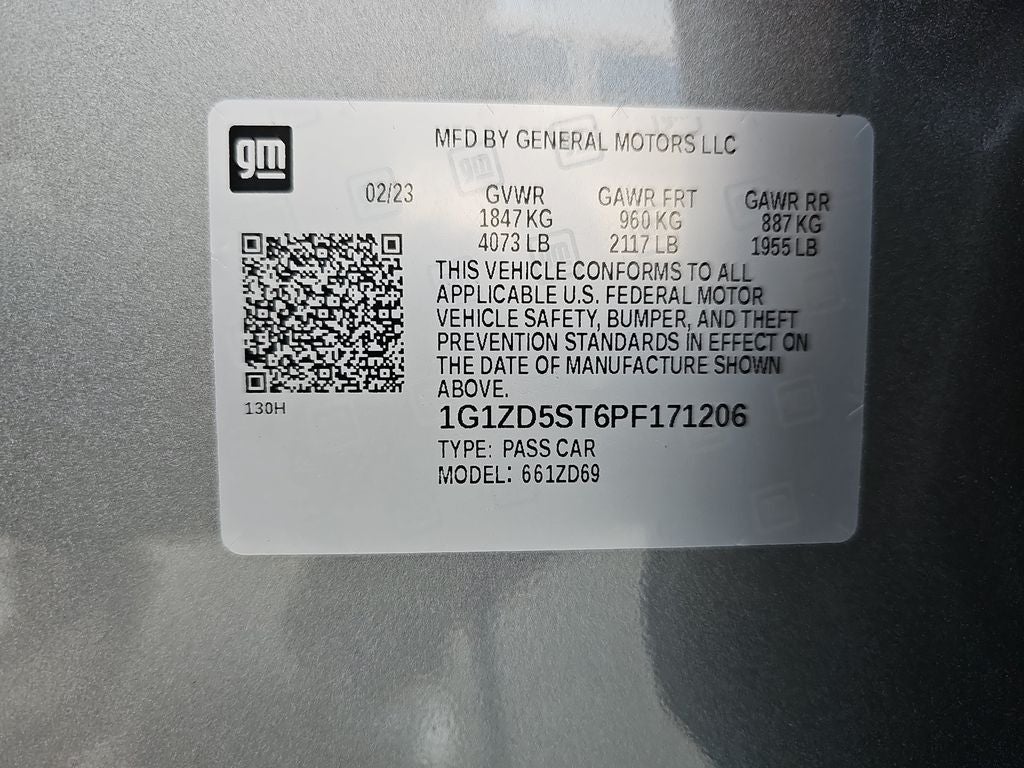 2023 Chevrolet Malibu LT 1LT