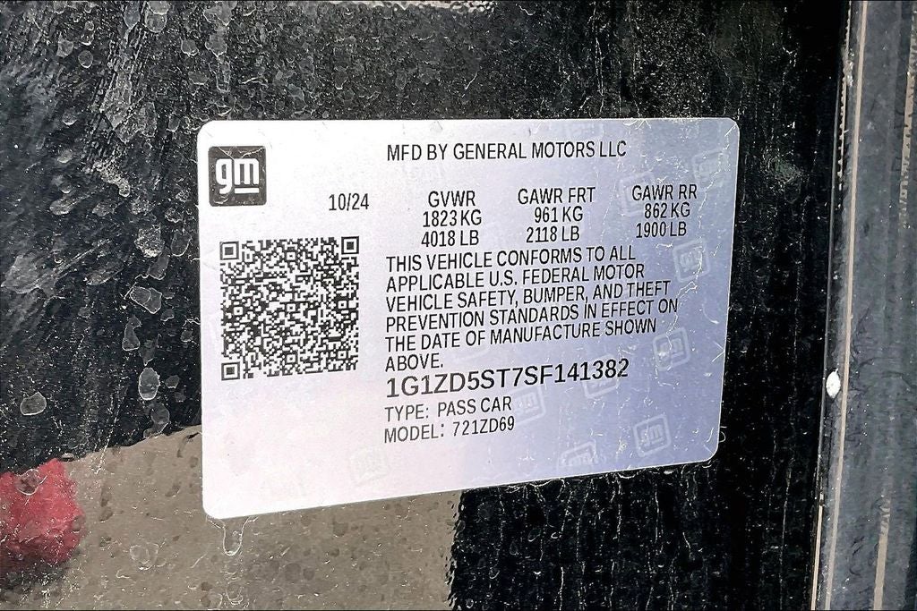 2025 Chevrolet Malibu LT 1LT