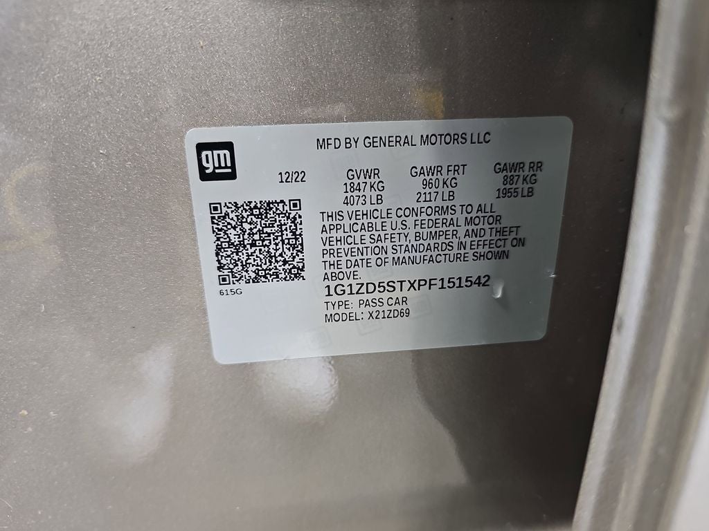 2023 Chevrolet Malibu LT 1LT