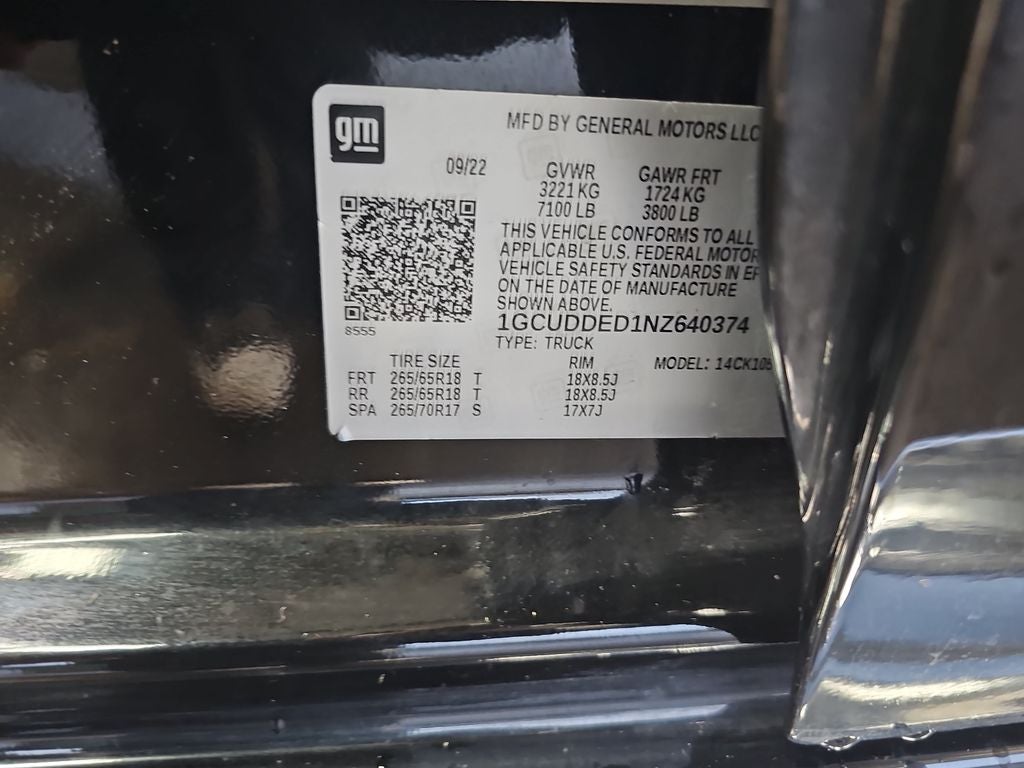 2022 Chevrolet Silverado 1500 LT