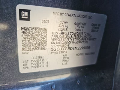 2021 Chevrolet Silverado 1500 LTZ