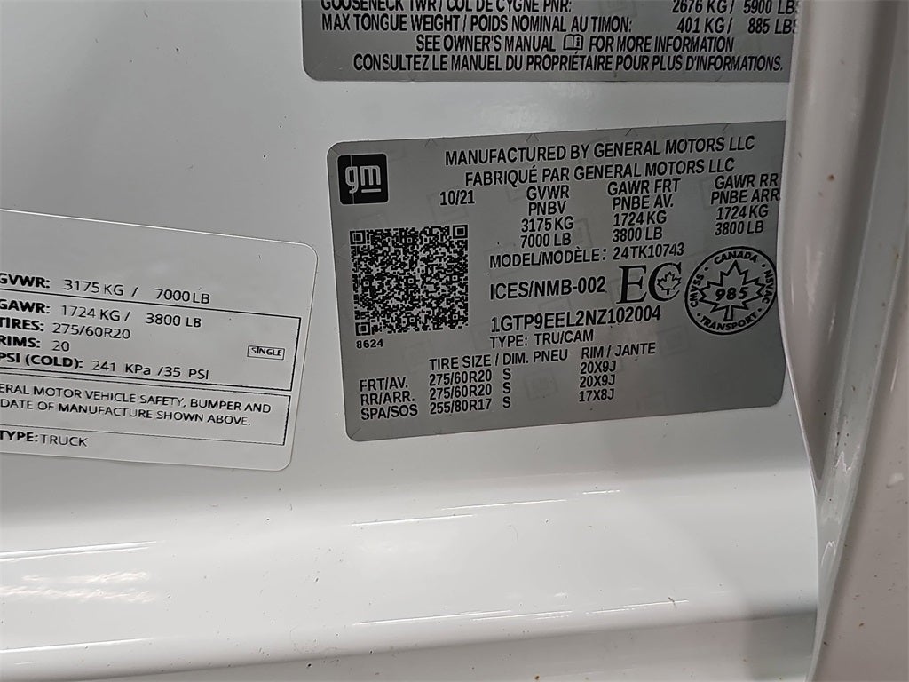 2022 GMC Sierra 1500 Limited AT4