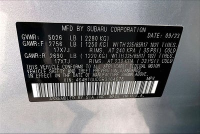 2024 Subaru Outback Wilderness