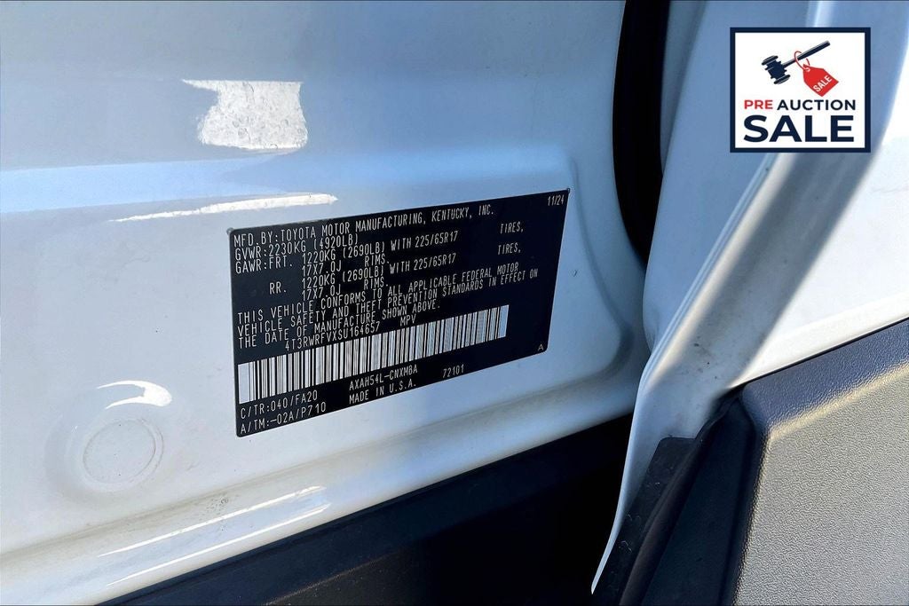 2025 Toyota RAV4 Hybrid XLE