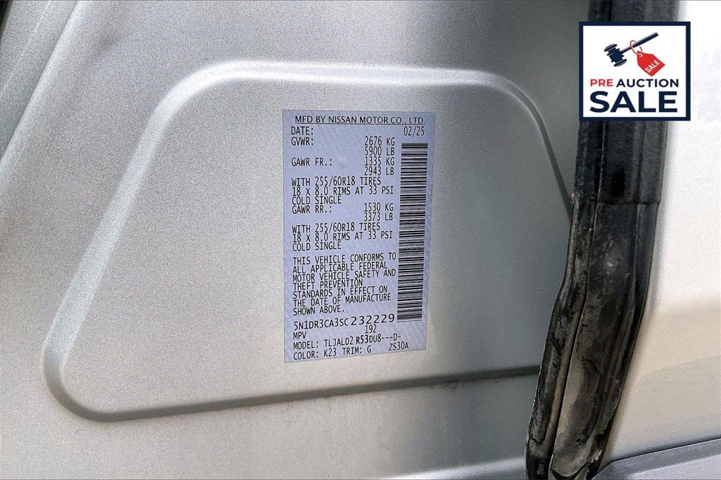 2025 Nissan Pathfinder SL