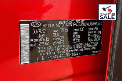 2023 Hyundai Santa Fe SE