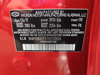 2018 Hyundai Elantra SEL