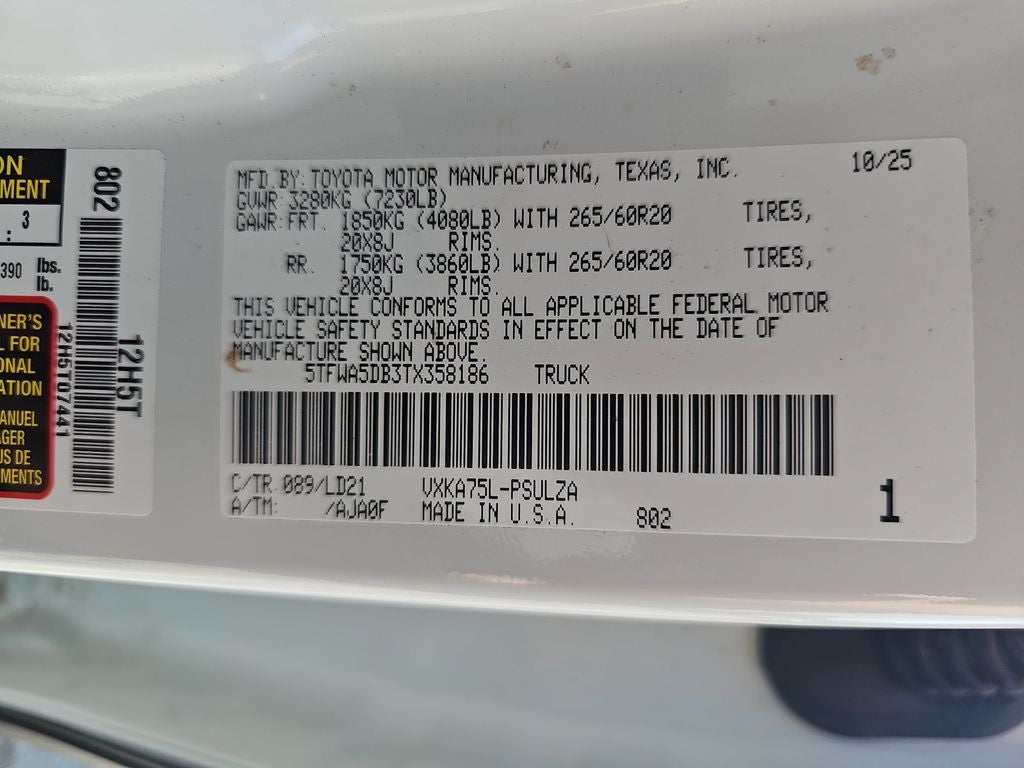 2026 Toyota Tundra Limited