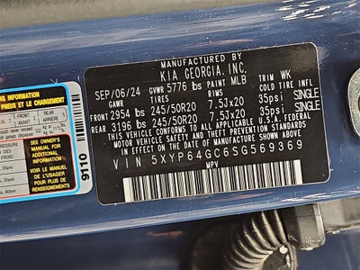 2025 Kia Telluride S