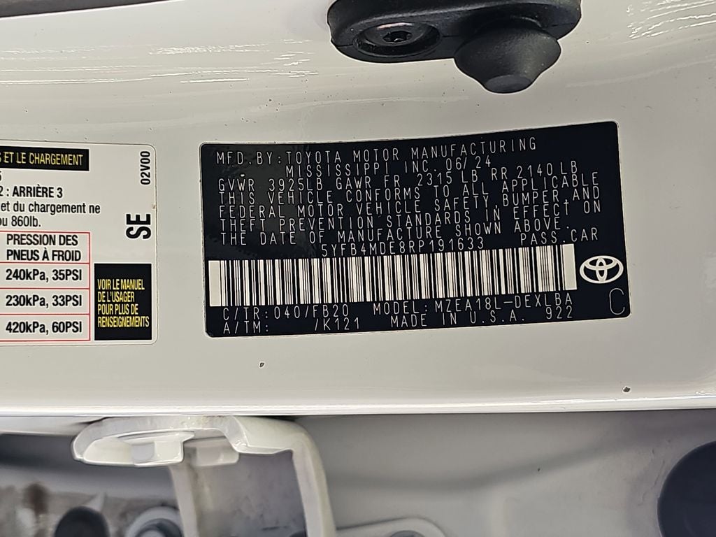 2024 Toyota Corolla LE