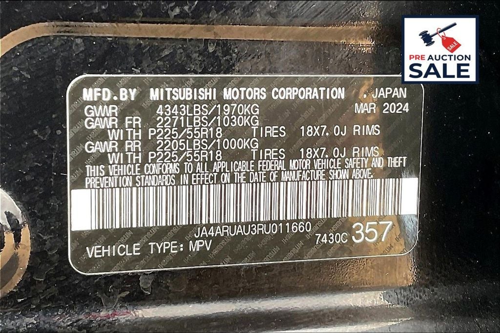 2024 Mitsubishi Outlander Sport 2.0 SE
