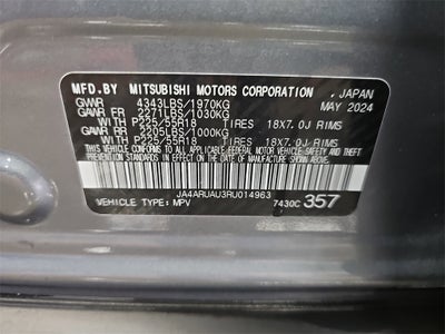 2024 Mitsubishi Outlander Sport 2.0 SE