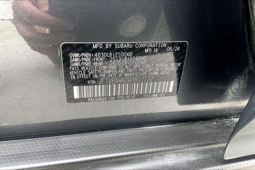 2024 Subaru WRX Premium