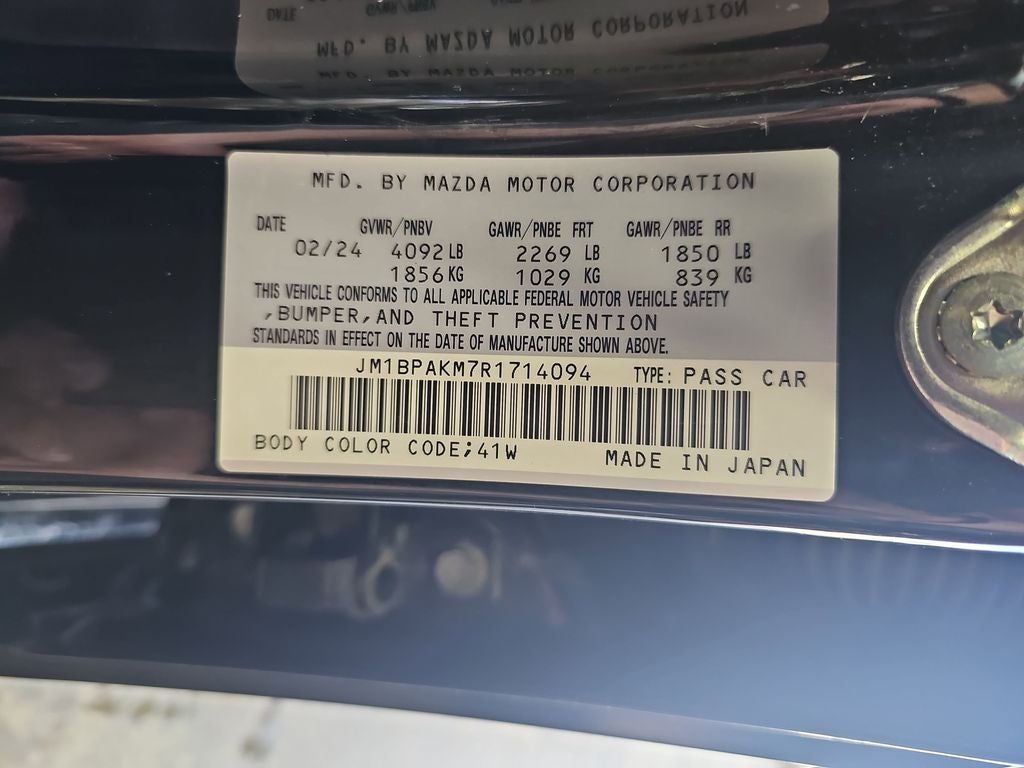 2024 Mazda Mazda3 2.5 S Select Sport