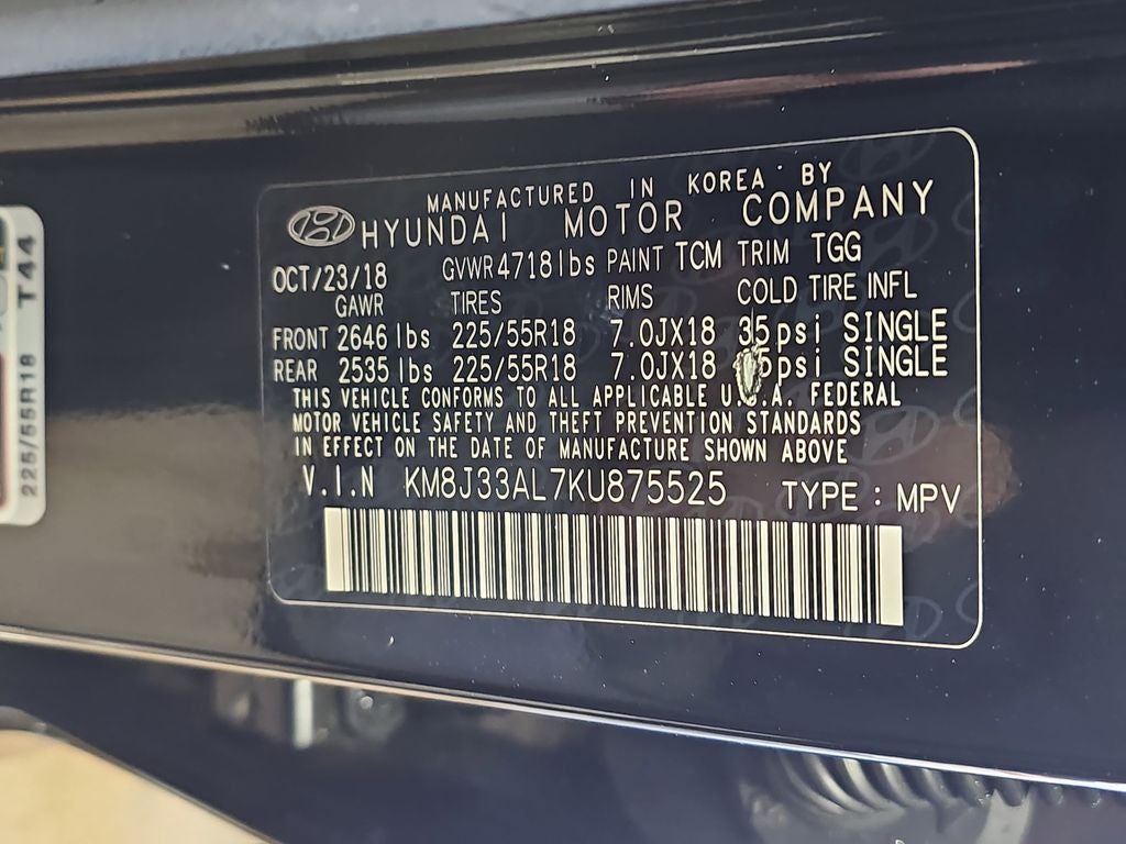 2019 Hyundai Tucson SEL