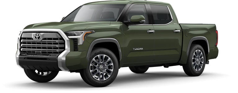 2022 Toyota Tundra Limited in Army Green | Midwest Toyota in Hutchinson KS