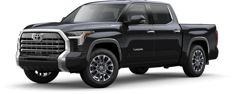 2022 Toyota Tundra Limited in Midnight Black Metallic | Midwest Toyota in Hutchinson KS