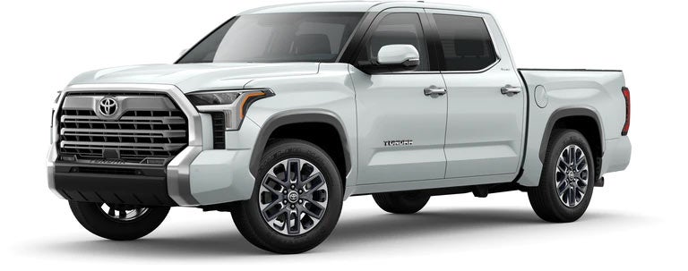 2022 Toyota Tundra Limited in Wind Chill Pearl | Midwest Toyota in Hutchinson KS
